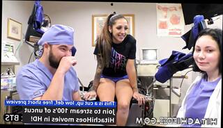 Watch the video about Human Guinea Pig Stefania Mafra Gets Mandatory Hitachi Magic Wand Orgasms By Female Nurses During Medical Experiments