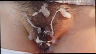 Video 1589477645: hairy pussy cumshot compilation, bukkake cumshot compilation, hairy pussy pov, pov cum compilation, hairy pussy asian girl