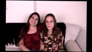 Watch the video about Real Lesbian girlfriendstry dick for the first time