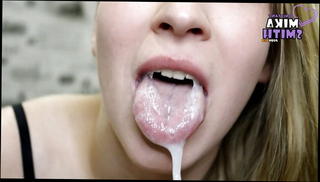 Watch the video about Pleased her husband with an evening blowjob