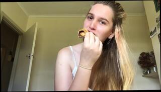 Video 1368569803: fetish solo, amateur teen babe solo, solo amateur blonde teen, teen small tits solo, amateur solo female, eating fetish, solo czech, girl eats hot