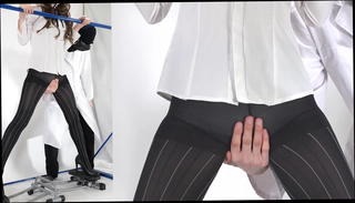 Video 841539301: woman pantyhose, pantyhose lover, wearing pantyhose, pantyhose touching, straight