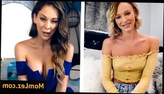 Watch the video about Step Mom and stepDaughter masturbate on Skype