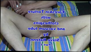 Video 1204086125: cbt torment, bdsm torment, gay cbt, vacuum, slave