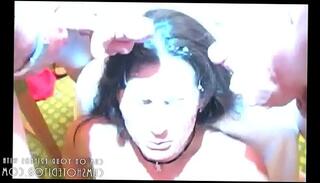 Watch the video about Cumbathing Young Brunette Slut