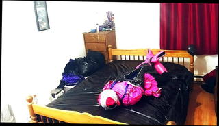 Video 1530701501: sissy maids self bondage, self bondage hogtie, sissy dildo, sissy homemade, straight sissy, large dildo, good mistress, gagging