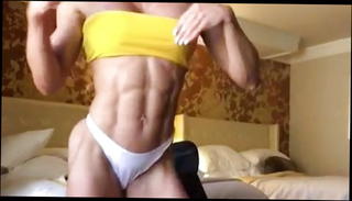 Video 845788801: muscular goddess, white goddess, straight american