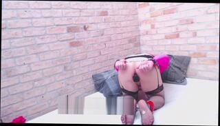 Video 1029633504: vintage shemale solo, vintage bdsm, solo shemale toying, solo shemale amateur, vintage outdoor