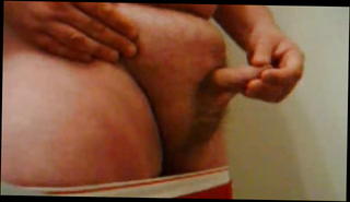 Video 1225889601: chubby guy wanking, chubby gay guy, groaning guy