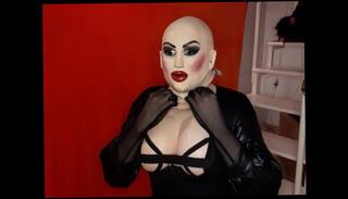 Video 1520162503: fetish latex mask, solo fetish play, solo amateur trans, amateur solo big tits, solo amateur toys, solo female big tits, big tits brunette solo, cosplay latex, big silicone tits