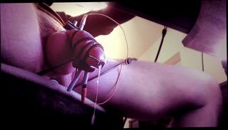 Video 1603467553: solo bondage, solo amateur cumshot, amateur orgasm solo, solo male cumshot, cock bondage