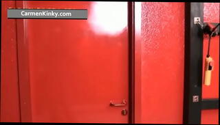 Video 208668315: kinky carmen, carmen rivera, latex femdom bondage, latex fetish bondage, latex bdsm fetish, femdom cbt, latex spanking, latex fisting