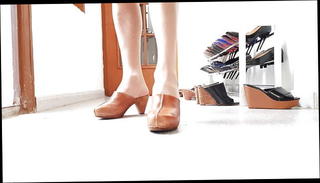 Video 1462318801: nylon stockings foot fetish, foot fetish high heels, foot fetish boots, straight foot, nylon sounding