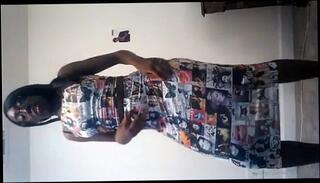 Video 182067665: booty bounce, dress booty, black twerk