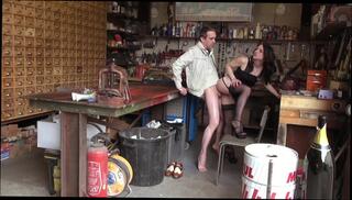 Video 1610304784: lady seducing young, little seduction, brunette facial