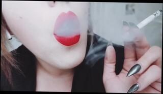 Video 812639803: femdom fetish mistress, smoking fetish mistress, smoking fetish solo, smoking amateur solo, amateur solo female, fetish smoking cigarette, mistress red, lips solo, solo close