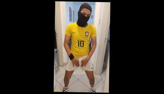 Video 1623455113: twink foot ball, gay twink foot, solo amateur twink, foot ball uniform, brazilian foot ball, gay male foot, solo male humping, twink dance, 60fps amateur
