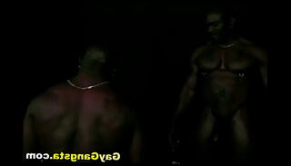 Video 53271545: white cocked stud, dark stud, black gay
