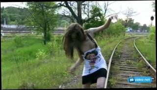 Video 40142785: russian girl stripping, stripping outdoors