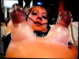 Video 38997001: vacuum tits, tits bdsm, amateur bdsm, straight bdsm, bizarre bdsm, tits cow