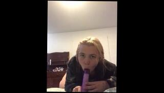 Video 1566586323: amateur teen toys solo, amateur teen babe solo, solo blonde teen toys, solo female toys, solo blowjob, dildo, amateur teen blowjob