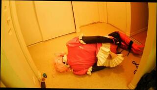 Video 283626701: gay man sissy, sissy tied, hogtied