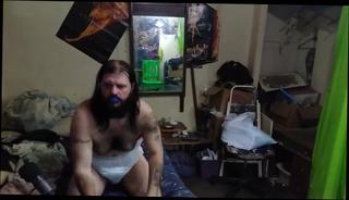 Video 814071304: diaper, fat gay male