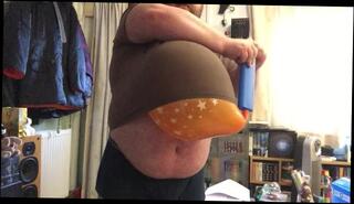 Video 737406603: solo pumped, solo gay amateur, gay bear solo, solo gay male, popping belly, fat pumped