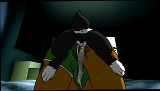 Video 1030619635: furry gay animation, slapping