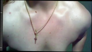 Video 1571994861: topless webcam, straight woman, topless muscle, muscular woman