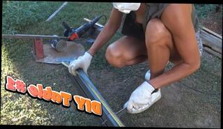 Watch the video about DIY Floating Table 1 - Cut profile downblouse 4K HD (Music)