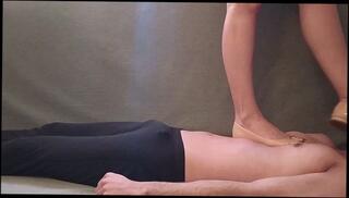 Video 1653200723: feet slave, fetish slave, amateur fetish couple, feet trample, shoe slave, blonde slave, sexy trample