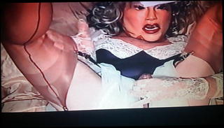 Video 1220543101: crossdresser nylon, nylon gay, nylon love, lingerie nylon