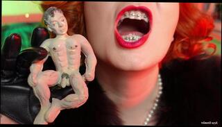 Watch the video about Giantess vore fetish video - eating chocolateMAN
