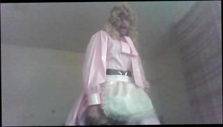 Video 1571147921: gay punishment, mistress masturbates, gay wanking, standing masturbation