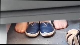 Video 790182604: milf nylon feet, milf foot fetish, candid nylon feet, russian foot fetish, hot nylon feet, foot fetish stockings, foot fetish hd