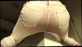 Video 1570813973: pissing peeing, solo pee, solo amateur trans, pee pants