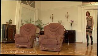 Video 218905975: striptease anal, striptease teasing, super hot striptease, hot redhead tease, lingerie stockings teasing