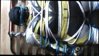 Video 1563952501: bondage slave domination, master dominate slave, gay domination slave, bondage slave training, leather master slave, big black cock slave, slave couple, hungarian couple