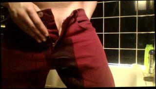 Video 293927401: pee gay, jeans peeing, man peeing
