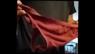 Video 711665865: masterbation cum shot, sexy dick, panties masterbating