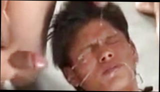 Video 1182546801: gay twinkie, bukkake facial, slave facial, hot twinky