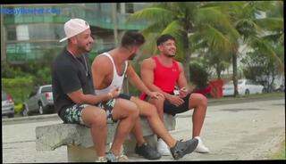 Video 1609390274: outdoor threesome gay, big cock threesome, homo big dick, exotic big dick