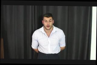 Video 234309401: bound cum, muscle bound, gay hunk masturbating, muscular gay hunk, secret cum