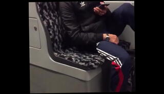 Video 619337145: gay friends jerk, train jerk, jerking flashing