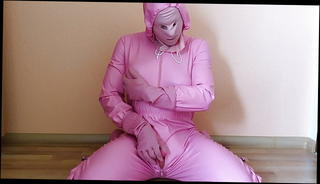 Video 1566839821: latex wanking, small dick humiliation, latex boy, small cock humiliation, latex masturbation, gay latex, latex amateur, pink latex, german latex