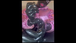 Video 1625179073: japanese latex catsuit, latex amateur, catsuit anal, latex asian, 60fps anal