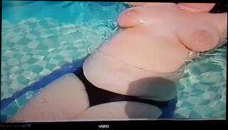 Video 489159435: saggy bbw, big saggy boobs, bbw outside, big boob neighbor