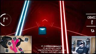 Watch the video about With qDot - Intiface Game Haptics Router Demo (Butt Saber)