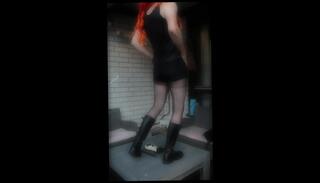 Video 1654106761: fetish crossdresser, amateur shemale crossdresser, crossdresser amateur homemade, crossdresser striptease, leather boots fetish, crossdresser dancing, redhead crossdresser, crossdresser outdoor, crossdresser stockings, fetish hd, finnish amateur